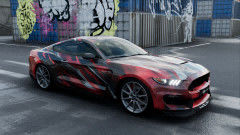 Hellfire Polymeric Digital Print Car Wrap Vinyl Air Bubble Free