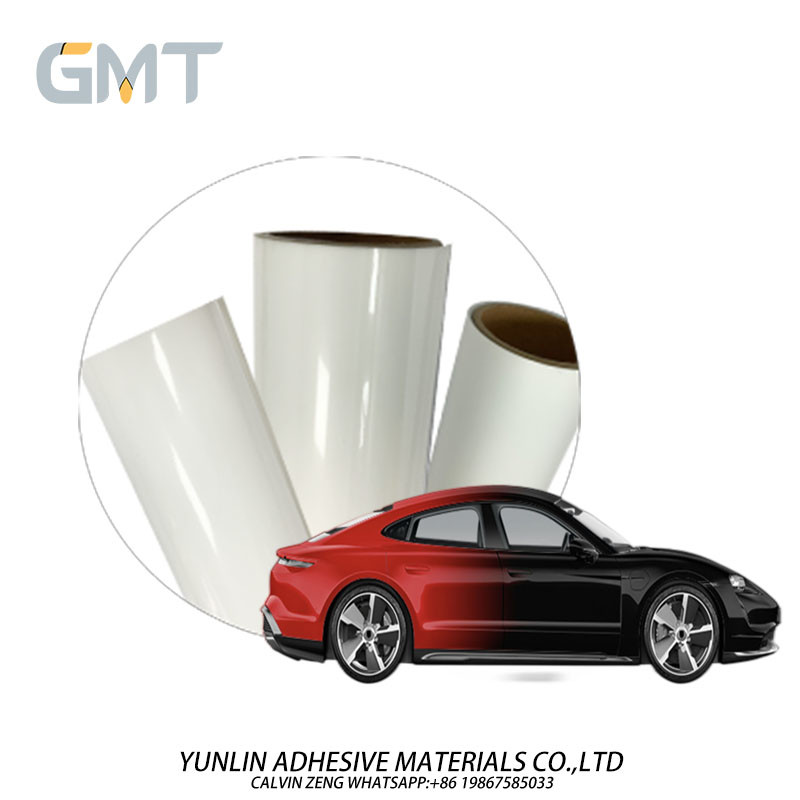 GMT Printable Vinyl Gradient in red and black Digital Print Car Wrap Vinyl Polymeric PVC Substitute to MPI 1105